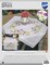 Vervaco Stamped Tablecloth Cross Stitch Kit 32"X32"-Spring Flowers